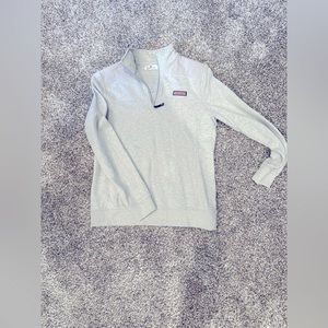 Vineyard vines quarter zip pull over